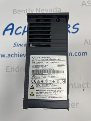 Danfoss 132F0005 Prędkość przemiennika