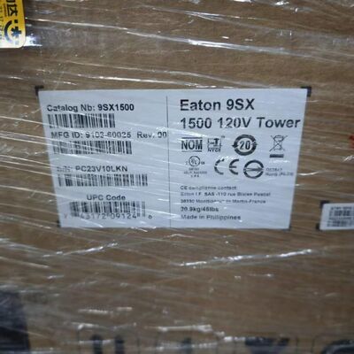 EATON 9SX1500 1500VA/1350W Dwukrotnie konwersyjny UPS przemysłowy online