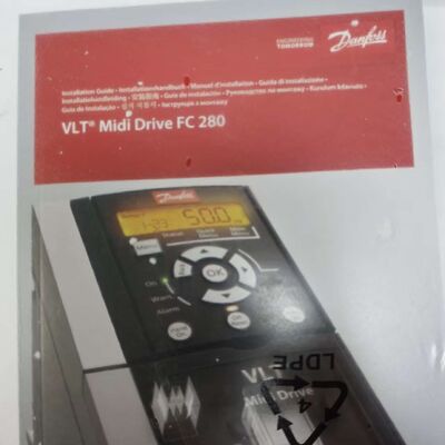 Danfoss FC-280P4K0T4E20H2BXCXX VLT Midi Drive 4kW 380-480V Profibus Konwerter częstotliwości AC