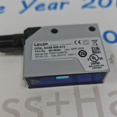 Leuze ODSL 8C66‐500‐S12 Optyczny czujnik odległości laserowej