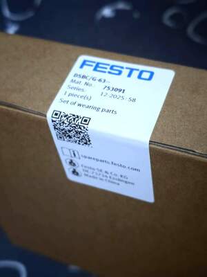 Zestaw części zużywających się FESTO DSBCG-63 | Zestaw naprawczy do siłowników pneumatycznych
