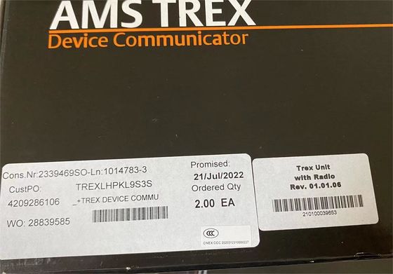 TREXLHPKL9S3S Emerson AMS TrexTM Komunikacja urządzeń