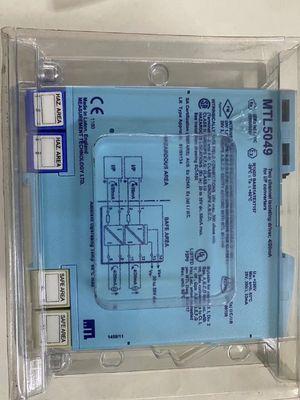 MTL5049 Eaton 2 Channel Zener Barrier Isolated Driver Prąd wejściowy Prąd wyjściowy ATEX 4 do 20mA