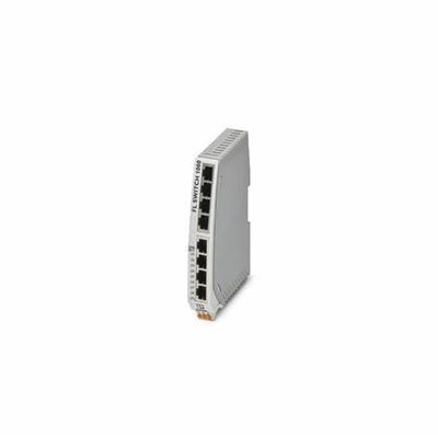 FL SWITCH 1008N 1085256 Przemysłowy przełącznik Ethernet z poziomem ochrony IP54 i stałą komórki 0,05 cm-1