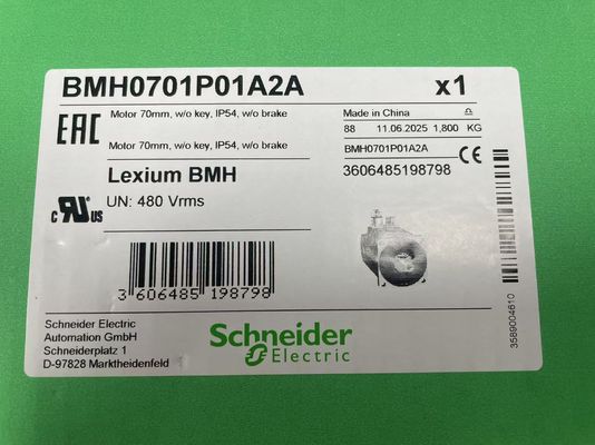 Silnik serwo Schneider BMH0701P01A2A z harmonogramem rabatowym 0I12 i interfejsem impulsów cyfrowych