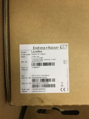 E+H FMP57-2TLM4/0 Levelflex Guided Wave Radar Level Transmitter