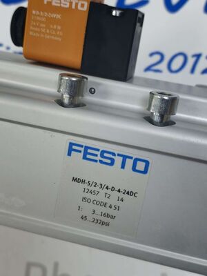 FESTO MDH-52-34-D-4-24DC Elektrozawór, cewka zaworu 24VDC