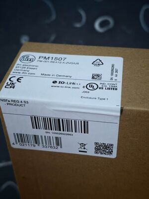ifm PM1507 Elektroniczny czujnik ciśnienia, przemysłowy nadajnik ciśnienia
